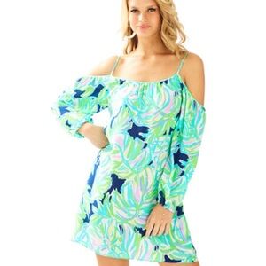 Lilly Pulitzer Candice Open Shoulder Dress